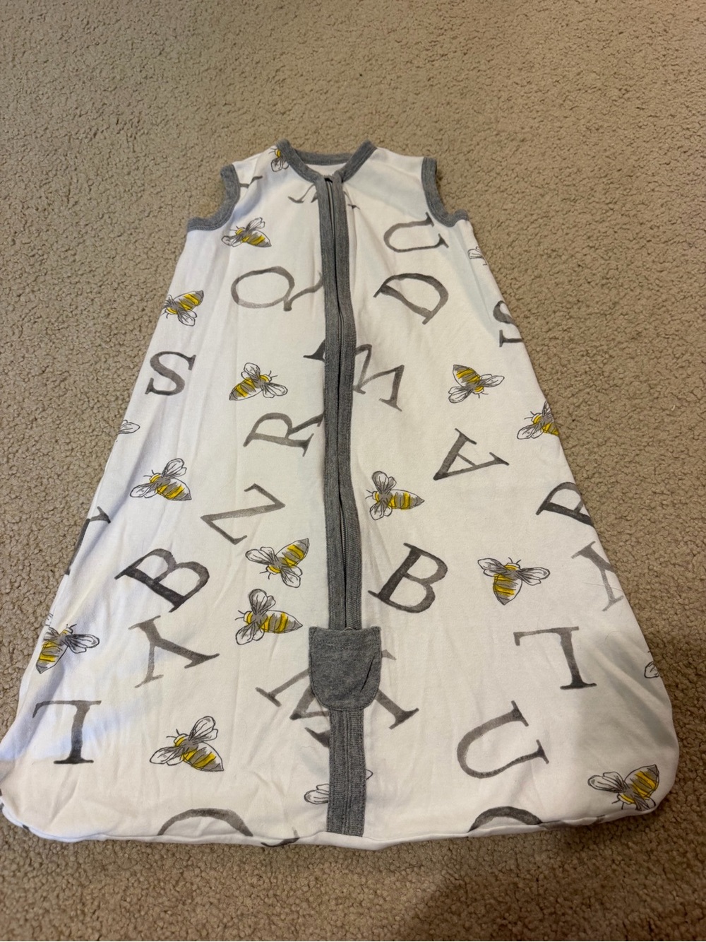 0-6 months Small Burt’s Bees Baby Beekeeper Organic Cotton Sleep Sack
